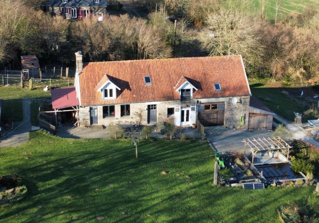 Ferme De Noyes Cottage Sourdeval エクステリア 写真